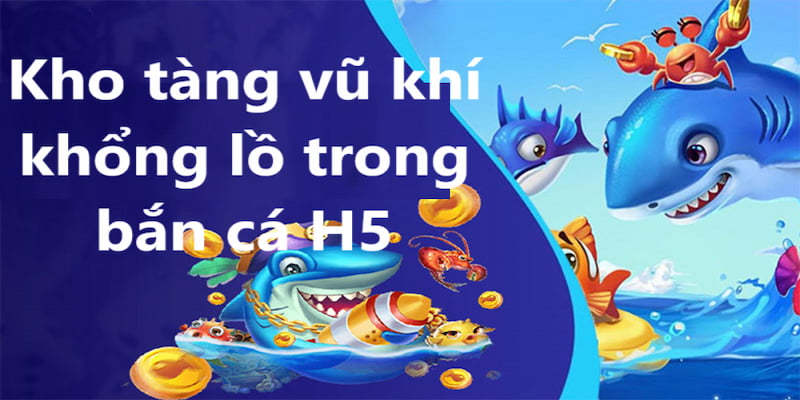 Vô số loại vũ khí cho anh em tha hồ chọn lựa