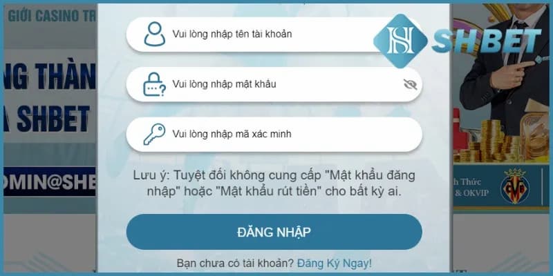 Các nội dung đăng nhập tài khoản được sử dụng với mục đích cung cấp dịch vụ